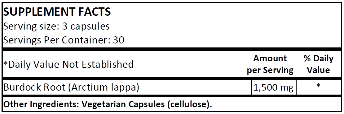 NS - Burdock Root
