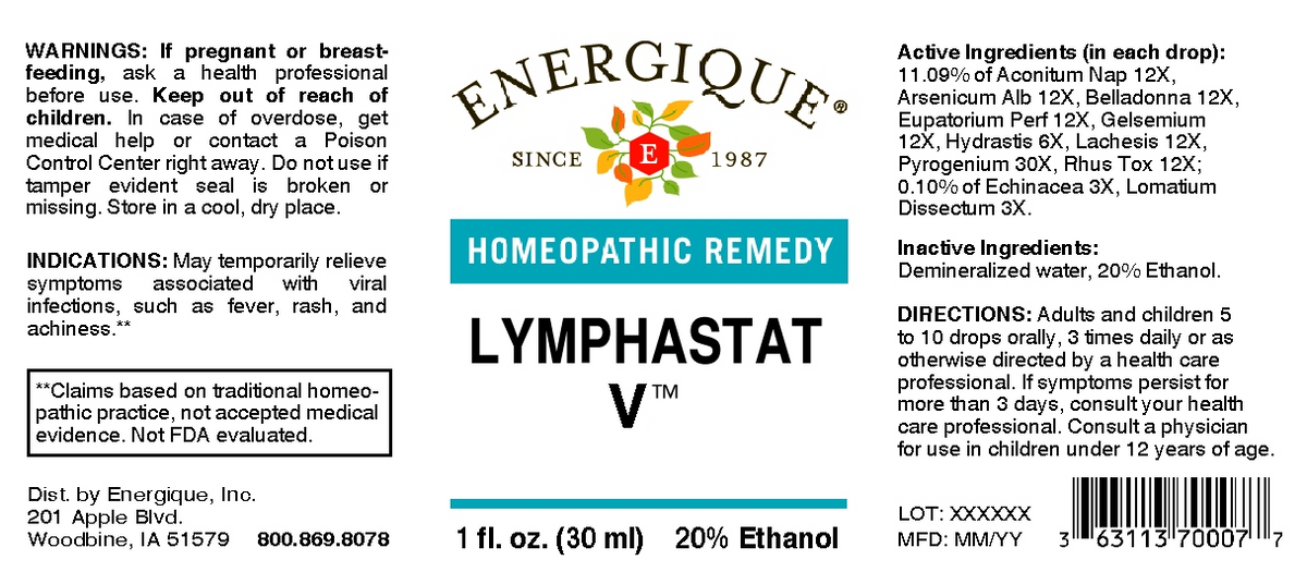 EQ - Lymphastat V 1 oz