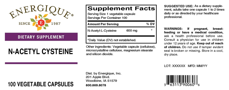EQ - N-Acetyl Cysteine