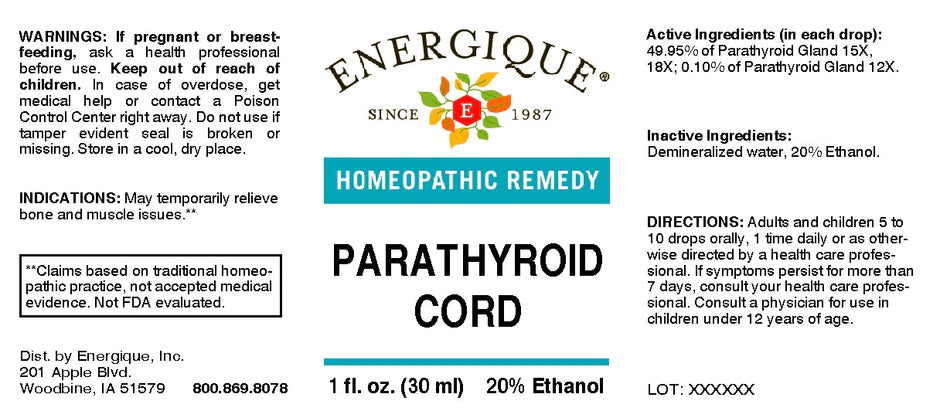 EQ - Parathyroid Cord 1 oz