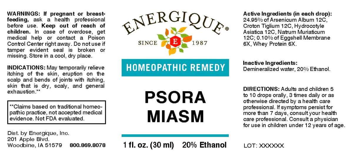 EQ - Psora Miasm 1 oz