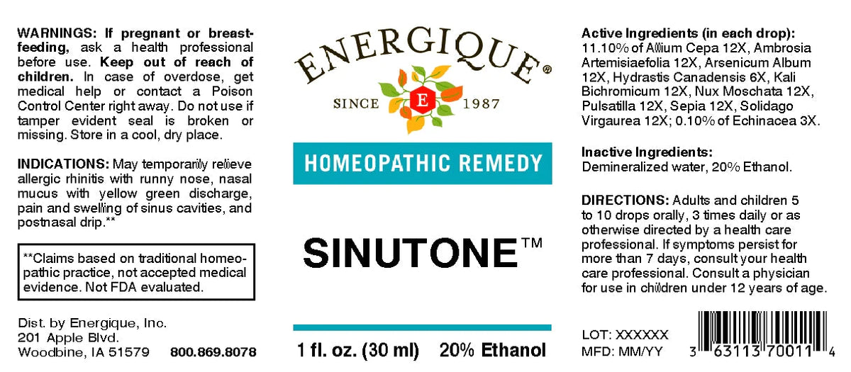 EQ - Sinutone 1 oz