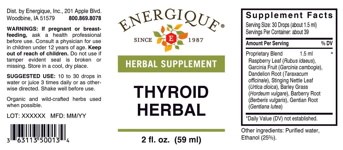 EQ - Thyroid Herbal 2 oz