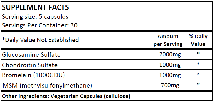 NS - Glucosamine Joint Formula