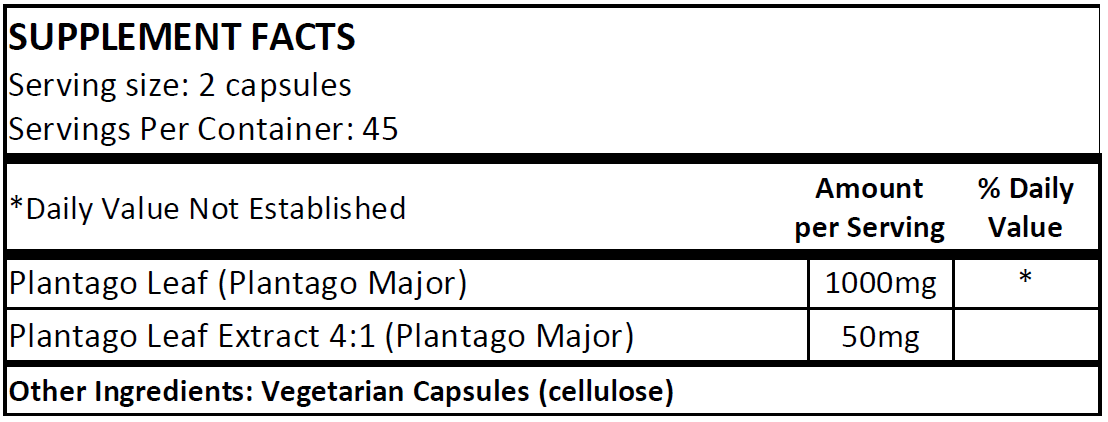 NS - Plantago