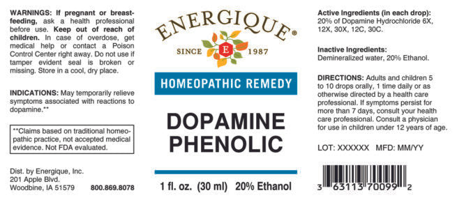EQ - Dopamine Phenolic 1 oz