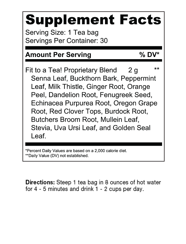 FF - Fit to a Tea!