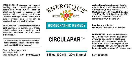 EQ - Circulapar 1 oz