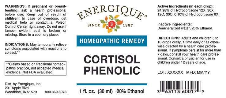 EQ - Cortisol Phenolic 1 oz