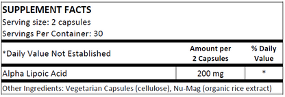 NS - Alpha Lipoic Acid