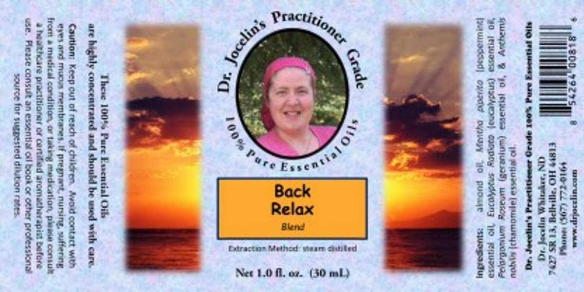JW - Back Relax Oil 1 oz