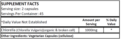 NS - Chlorella Chlorophyll