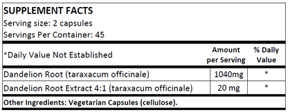 NS - Dandelion Root