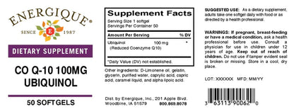EQ - Co Q-10 Ubiquinol
