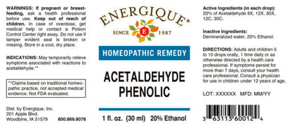 EQ - Acetaldehyde Phenolic 1 oz