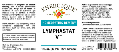 EQ - Lymphastat V 1 oz