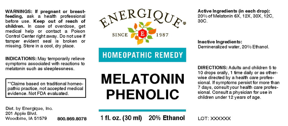 EQ - Melatonin Phenolic 1 oz