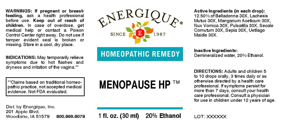 EQ - Menopause HP 1 oz
