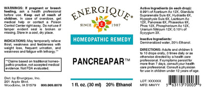 EQ - Pancreapar 1 oz