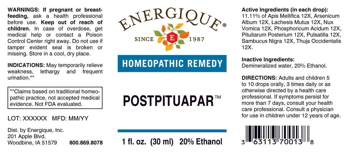 EQ - Postpituapar 1 oz