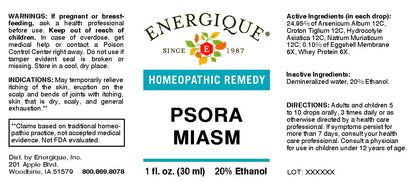 EQ - Psora Miasm 1 oz