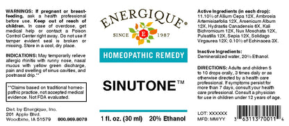 EQ - Sinutone 1 oz