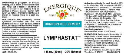 EQ - Lymphastat 1 oz