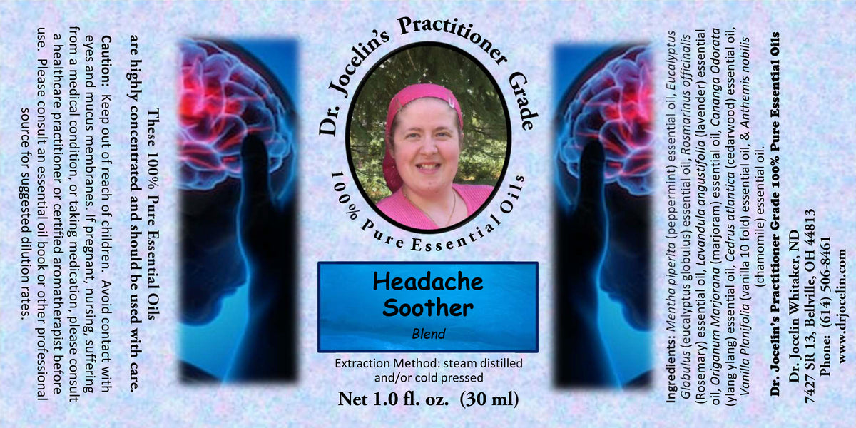 JW - Headache Soother Oil 1 oz