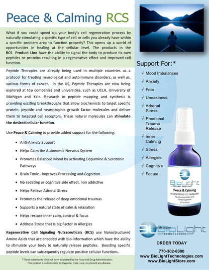 BL - Peace & Calming RCS
