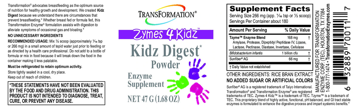 TE - Kidz Digest Powder