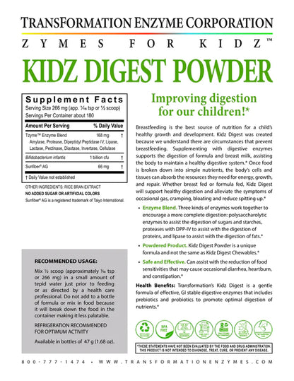TE - Kidz Digest Powder