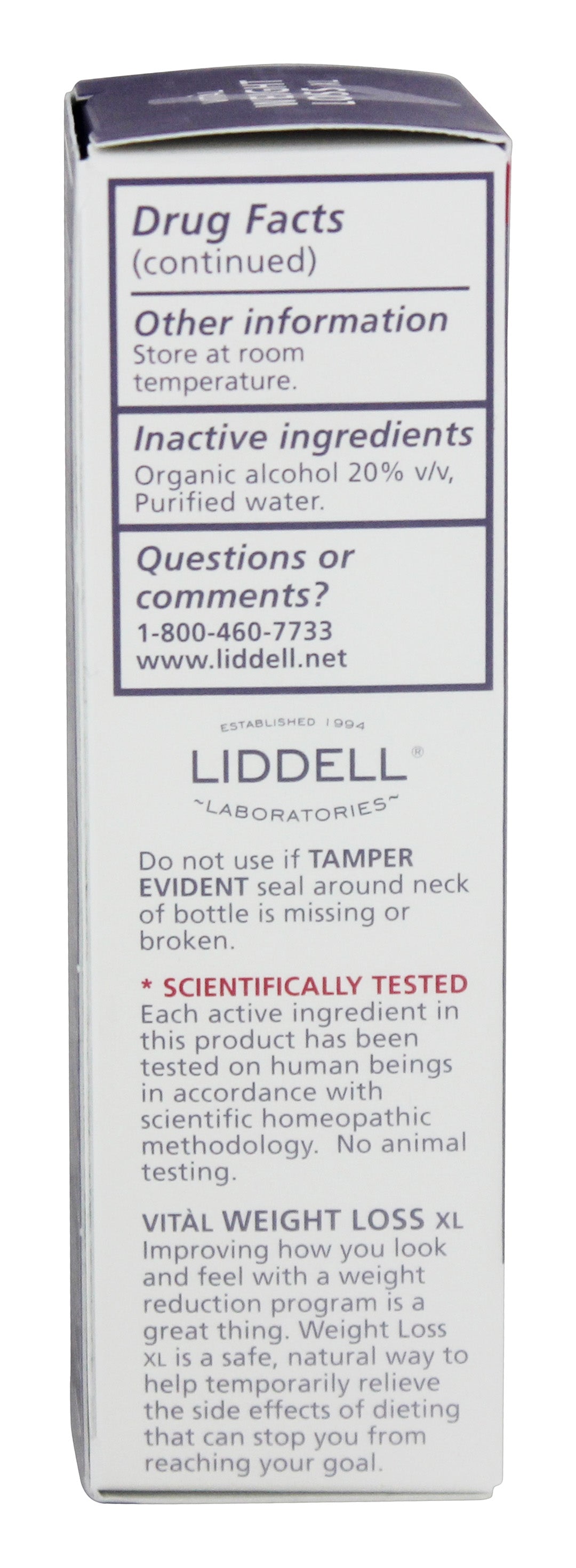 EQ - Vital Weight Loss XL - Liddell