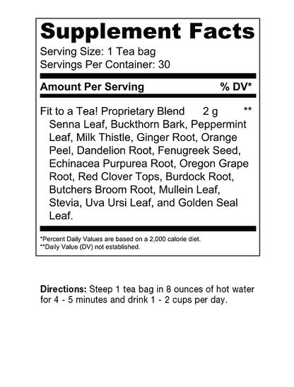 FF - Fit to a Tea!