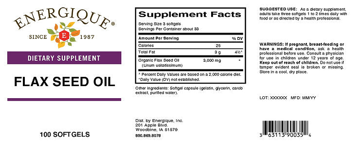 EQ - Flax Seed Oil