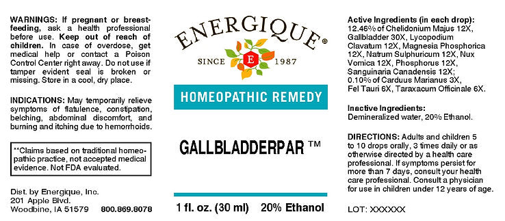 EQ - Gallbladderpar 1 oz
