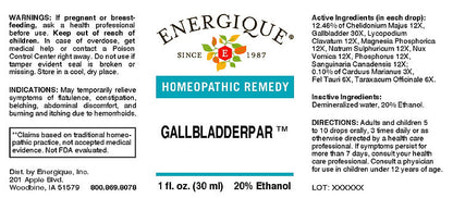 EQ - Gallbladderpar 1 oz