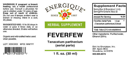 EQ - Feverfew 1 oz