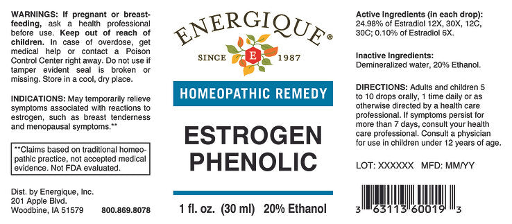 EQ - Estrogen Phenolic 1 oz